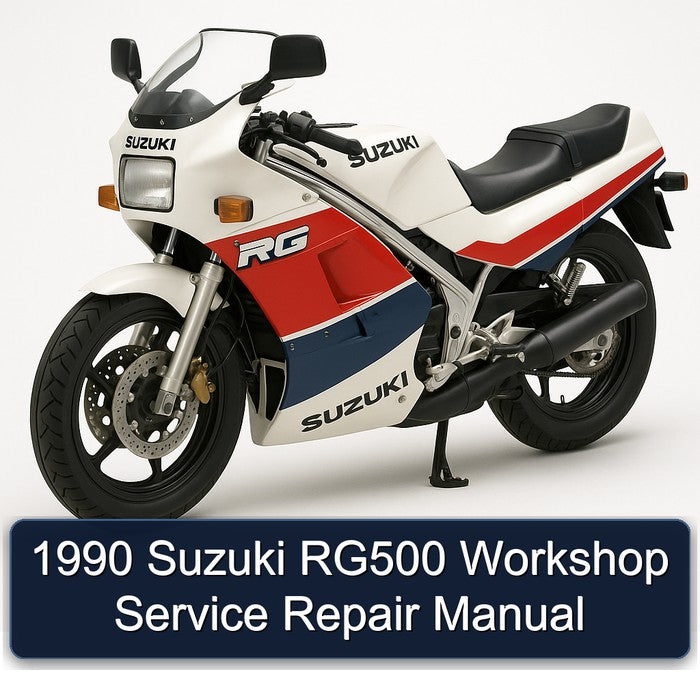 1990 Suzuki RG500 Workshop Service Repair Manual