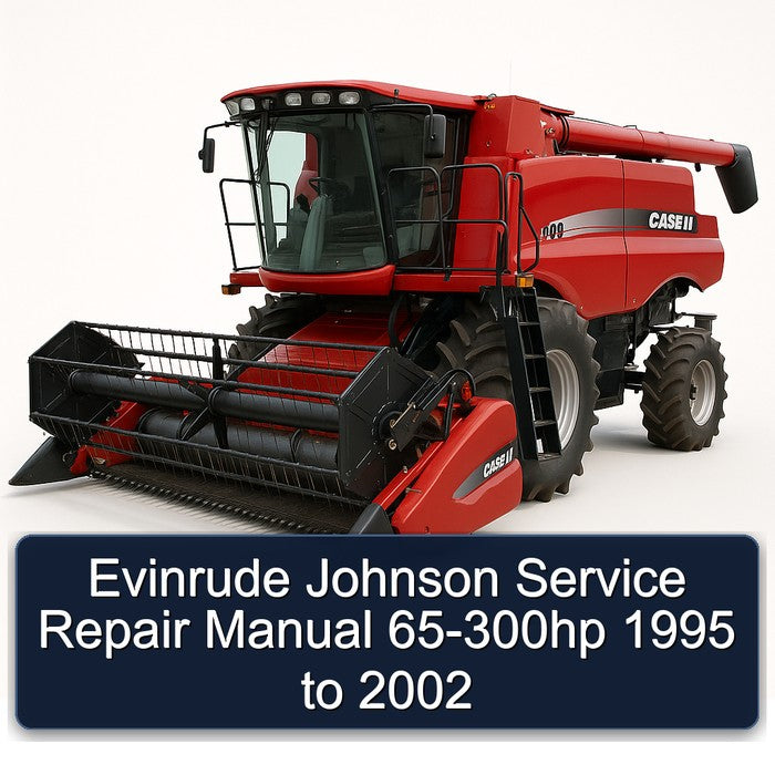 Evinrude Johnson Service Repair Manual 65-300hp 1995 to 2002