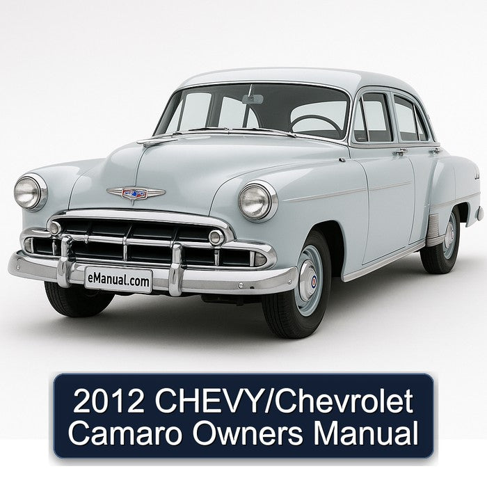 2012 CHEVY/Chevrolet Camaro Owners Manual