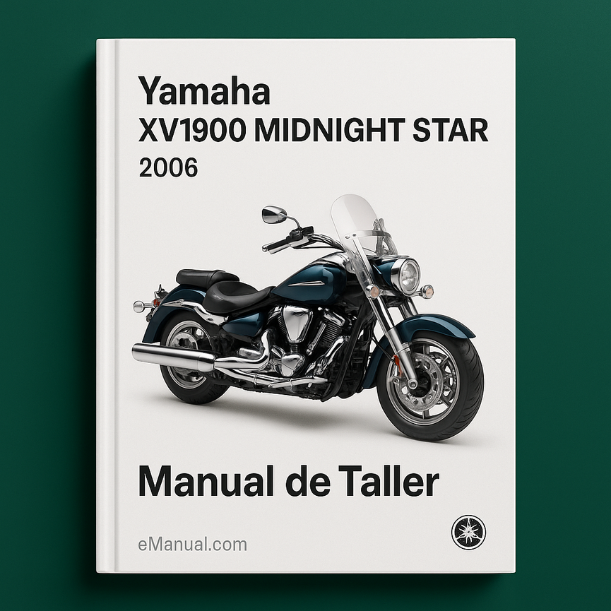Yamaha XV1900 MIDNIGHT STAR Manual DE TALLER 2006