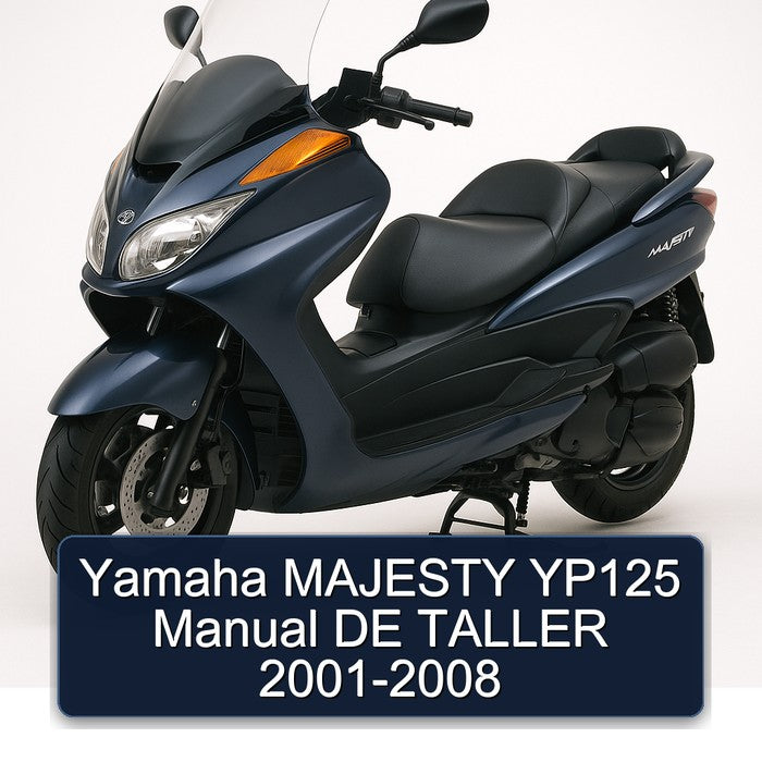 Yamaha MAJESTY YP125 Manual DE TALLER 2001-2008