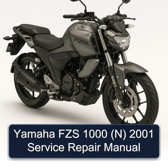 Yamaha FZS 1000 (N) 2001 Service Repair Manual