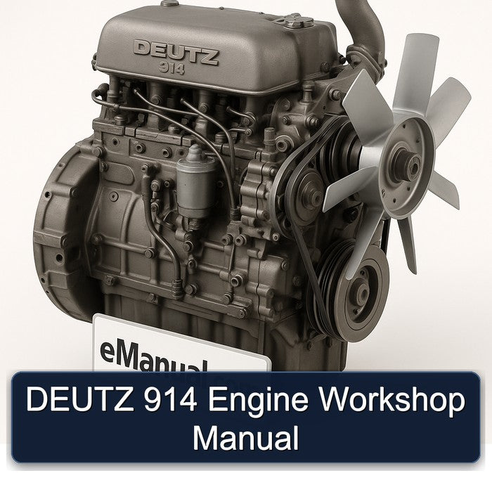 DEUTZ 914 Engine Workshop Manual