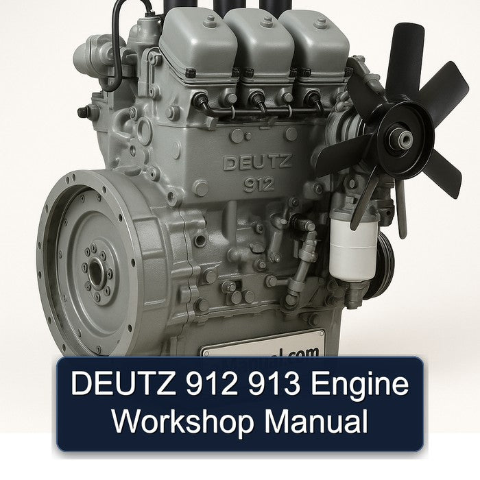 DEUTZ 912 913 Engine Workshop Manual