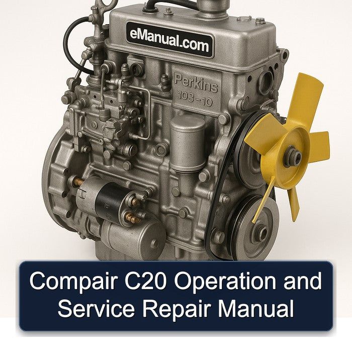 Compair C20 Operation and Service Repair Manual