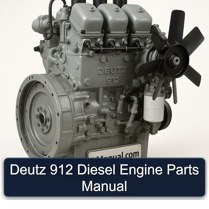 Deutz 912 Diesel Engine Parts Manual