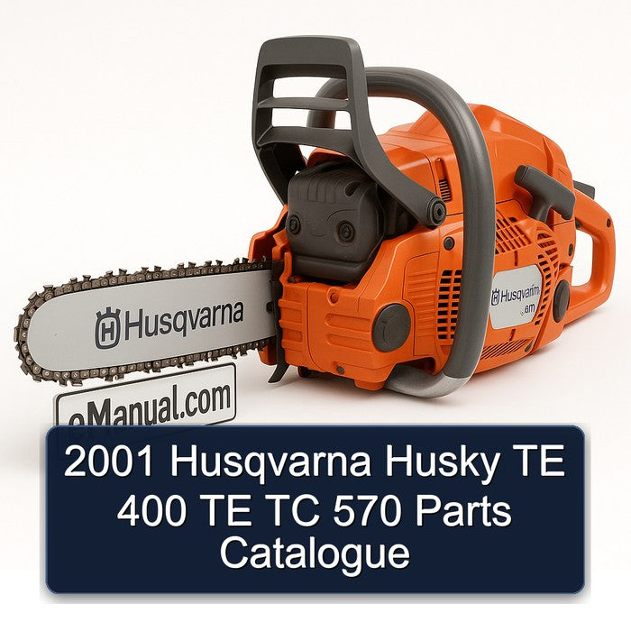 2001 Husqvarna Husky TE 400 TE TC 570 Parts Catalogue