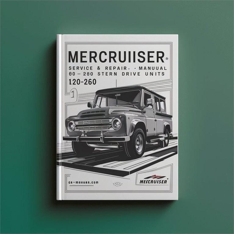MerCruiser Service Manual #04 - MCM 120-260 Stern Drive Units PDF