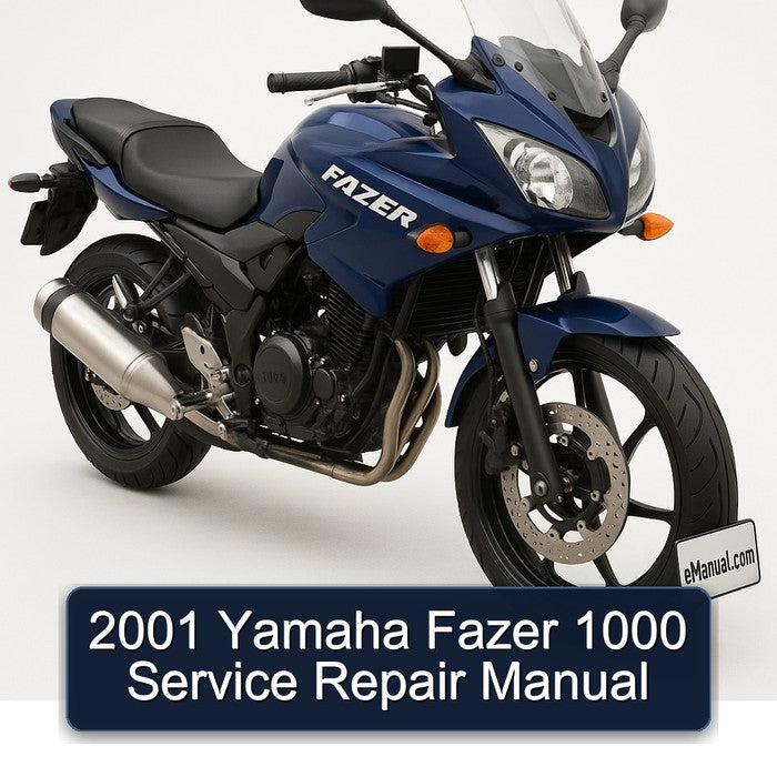 2001 Yamaha Fazer 1000 Service Repair Manual