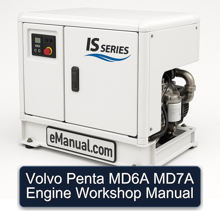 Volvo Penta MD6A MD7A Engine Workshop Manual