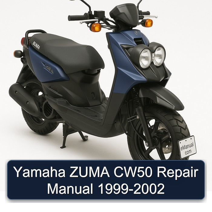 Yamaha ZUMA CW50 Repair Manual 1999-2002