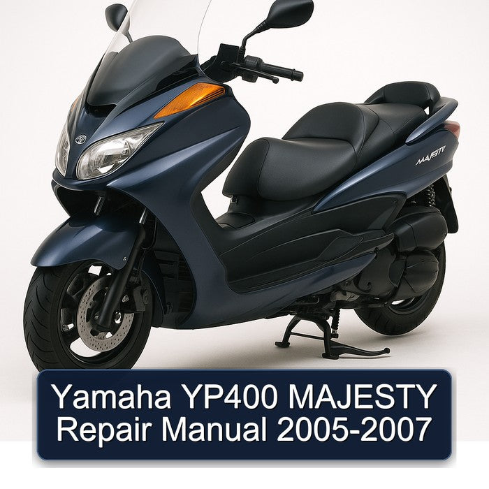 Yamaha YP400 MAJESTY Repair Manual 2005-2007