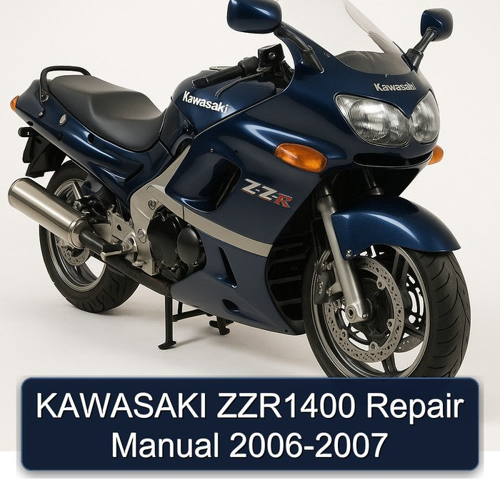 KAWASAKI ZZR1400 Repair Manual 2006-2007