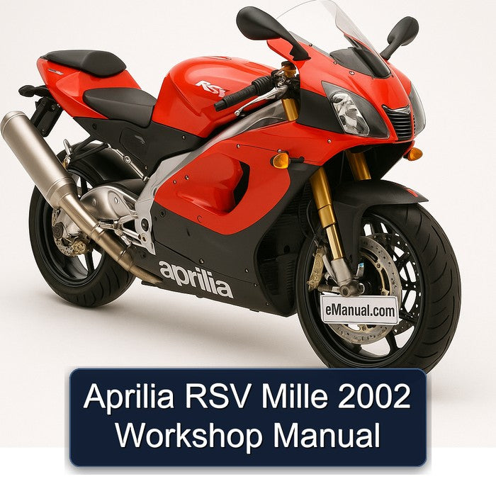 Aprilia RSV Mille 2002 Workshop Manual