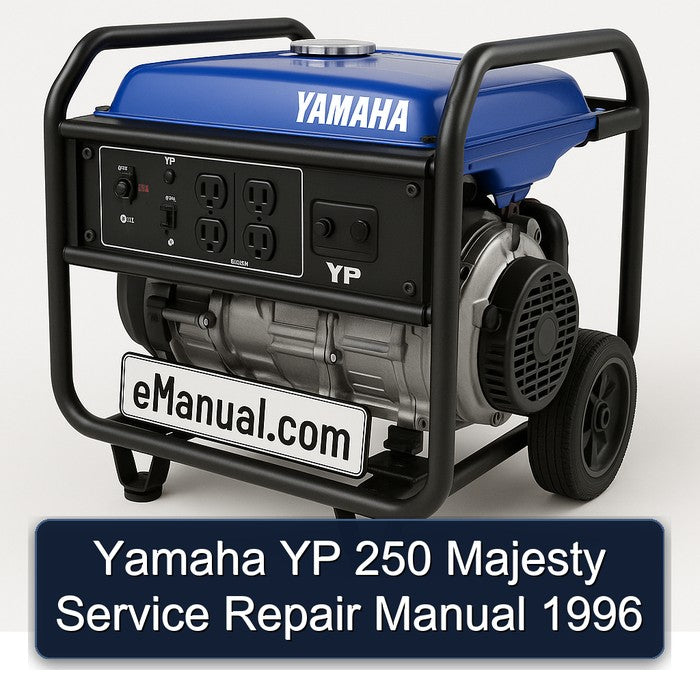 Yamaha YP 250 Majesty Service Repair Manual 1996