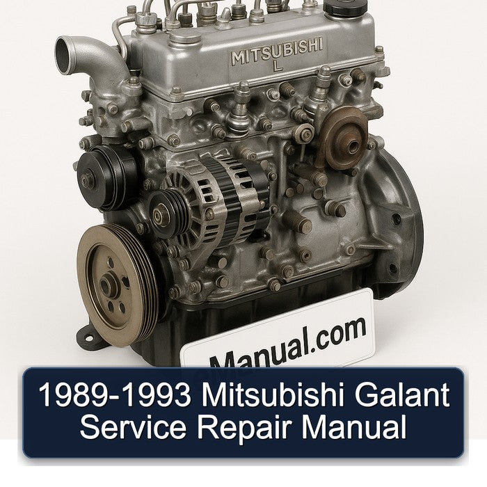 1989-1993 Mitsubishi Galant Service Repair Manual