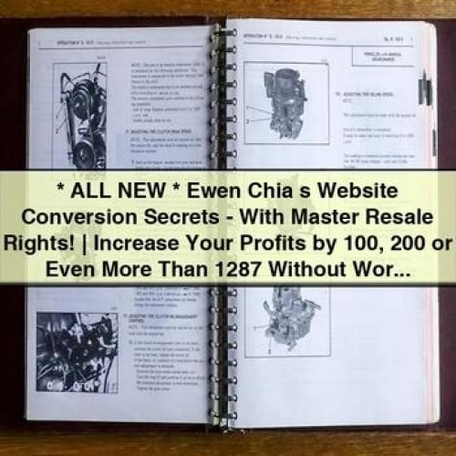 * All New * Ewen Chia s Website Conversion Secrets - With Master Resale Rights | Increase Your Profits by 100 200 or Even More Than 1287 Without Working Any Harder