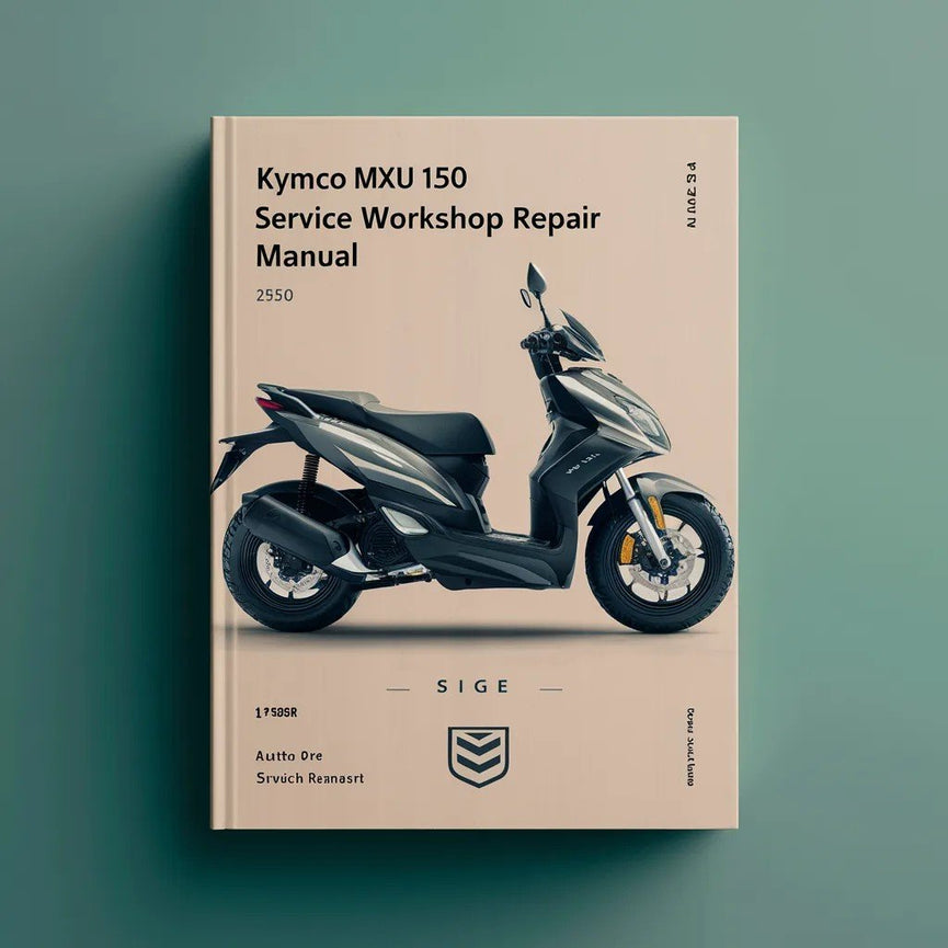 Kymco MXU 150 Service-Werkstatt-Reparaturhandbuch