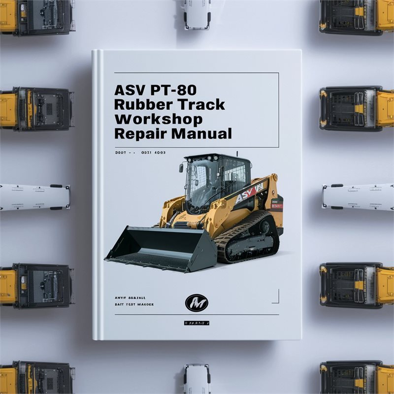 ASV PT-80 Rubber Track Loader Service Repair Workshop Manual PDF
