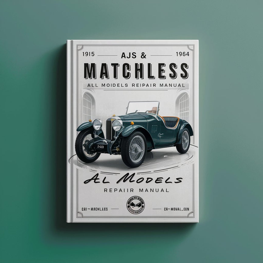 AJS &amp; MATCHLESS 1915-1964 Alle Modelle Service-Reparaturhandbuch