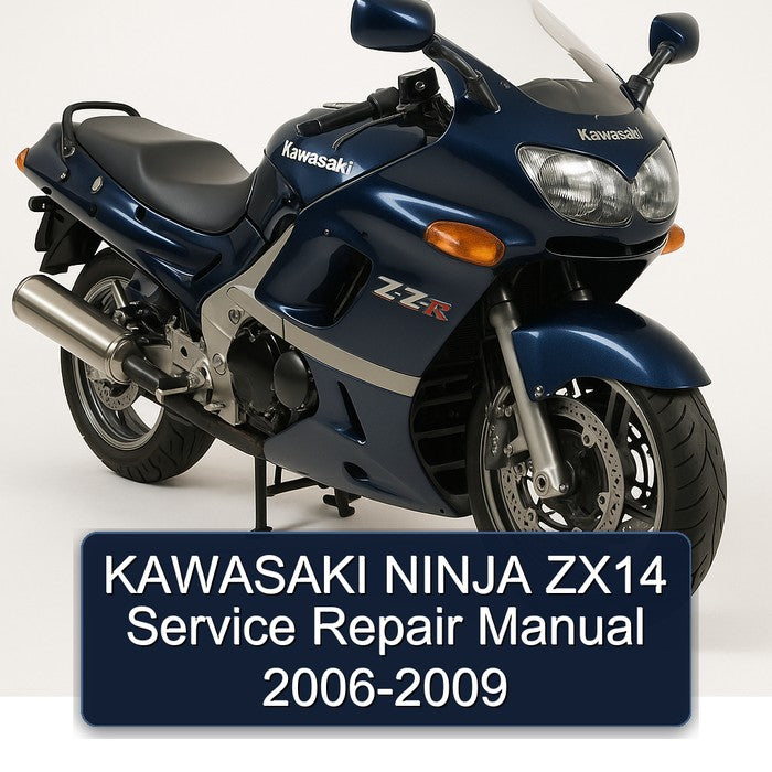 KAWASAKI NINJA ZX14 Service Repair Manual 2006-2009