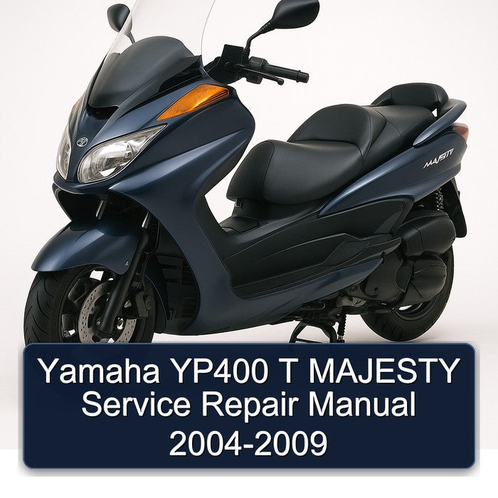 Yamaha YP400 T MAJESTY Service Repair Manual 2004-2009