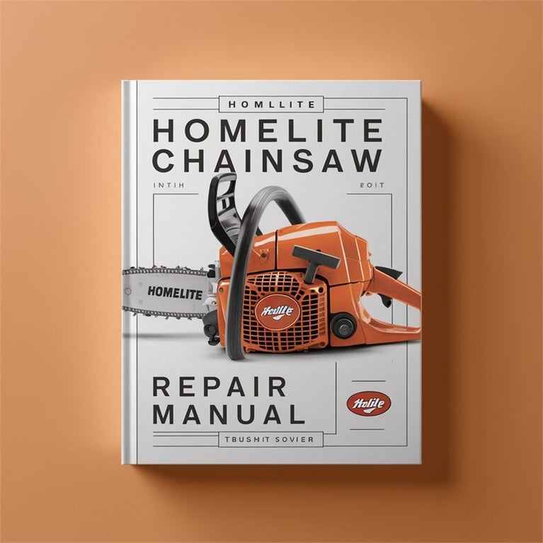 HOMELITE CHAINSAW Repair Manual PDF