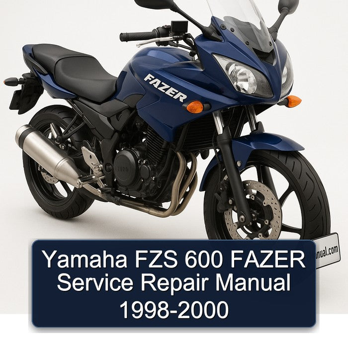 Yamaha FZS 600 FAZER Service Repair Manual 1998-2000