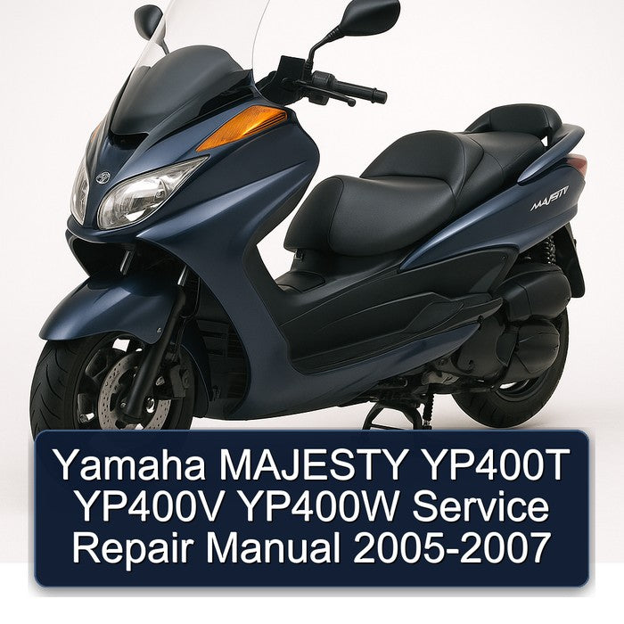 Yamaha MAJESTY YP400T YP400V YP400W Service Repair Manual 2005-2007