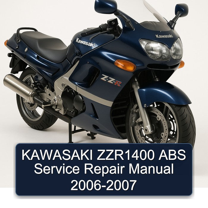 KAWASAKI ZZR1400 ABS Service Repair Manual 2006-2007