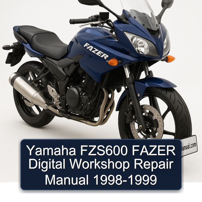 Yamaha FZS600 FAZER Digital Workshop Repair Manual 1998-1999