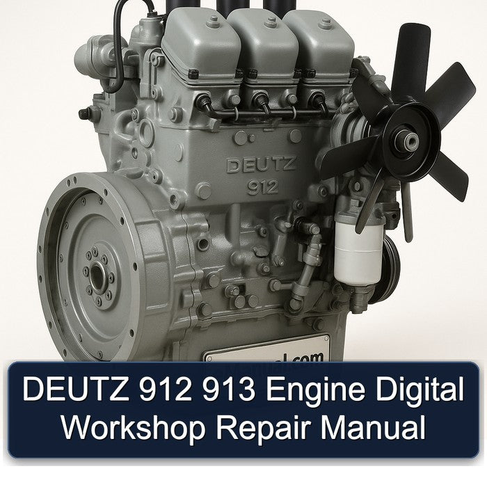 DEUTZ 912 913 Engine Digital Workshop Repair Manual