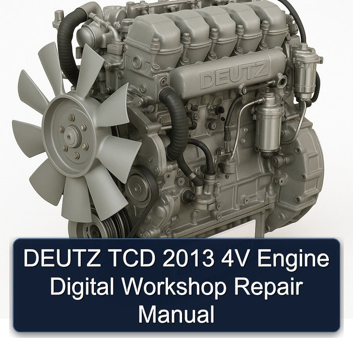 DEUTZ TCD 2013 4V Engine Digital Workshop Repair Manual