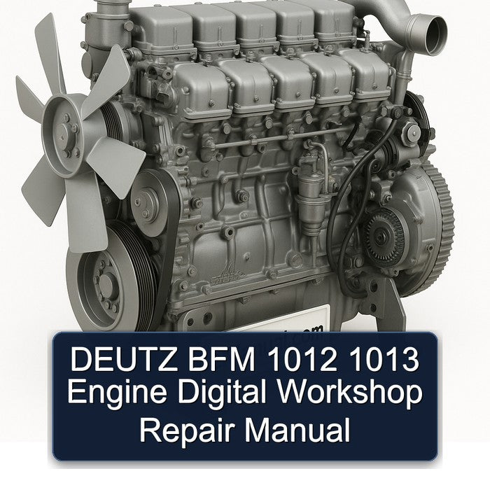 DEUTZ BFM 1012 1013 Engine Digital Workshop Repair Manual