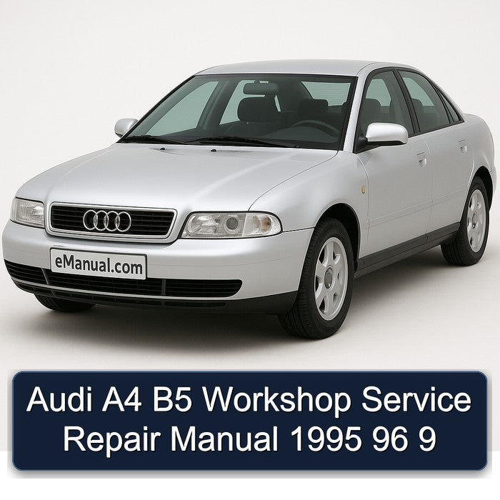 Audi A4 B5 Workshop Service Repair Manual 1995 96 9