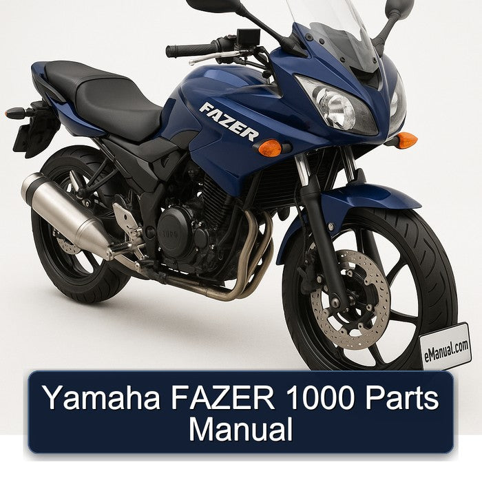 Yamaha FAZER 1000 Parts Manual