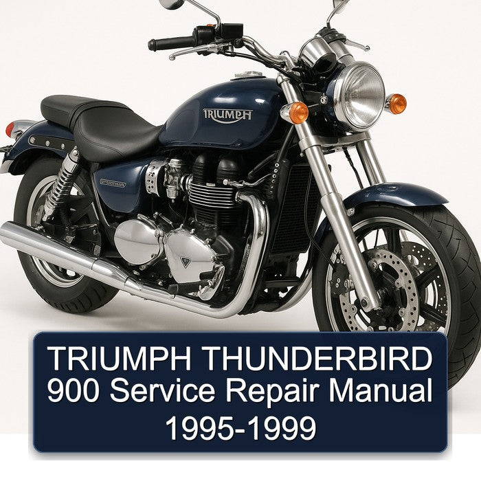 TRIUMPH THUNDERBIRD 900 Service Repair Manual 1995-1999