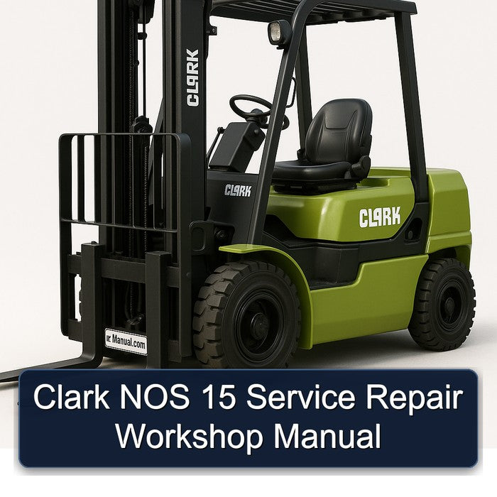 Clark NOS 15 Service Repair Workshop Manual