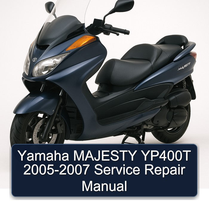 Yamaha MAJESTY YP400T 2005-2007 Service Repair Manual