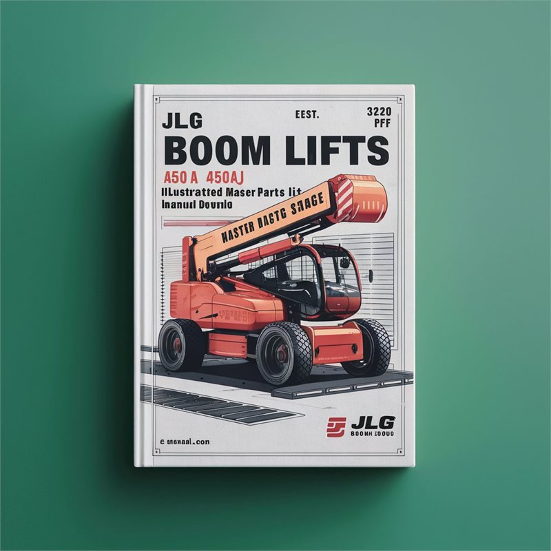 JLG Boom Lifts 450A 450AJ Ansi Illustrated Master (p/n 3120750) Parts Catalog PDF