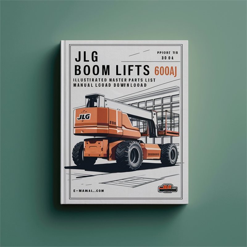 JLG Boom Lifts 600A 600AJ CE Illustrated Master (prior S/n 0300069000 P/n 3120841) Parts Catalog PDF