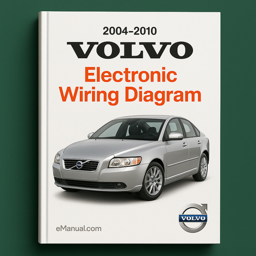 2004-2010 Volvo Electronic Wiring Diagram (C30-S40-V50-S60-XC60-C70-V70-V70R-XC70-S80-XC90) Multi-lingual Best