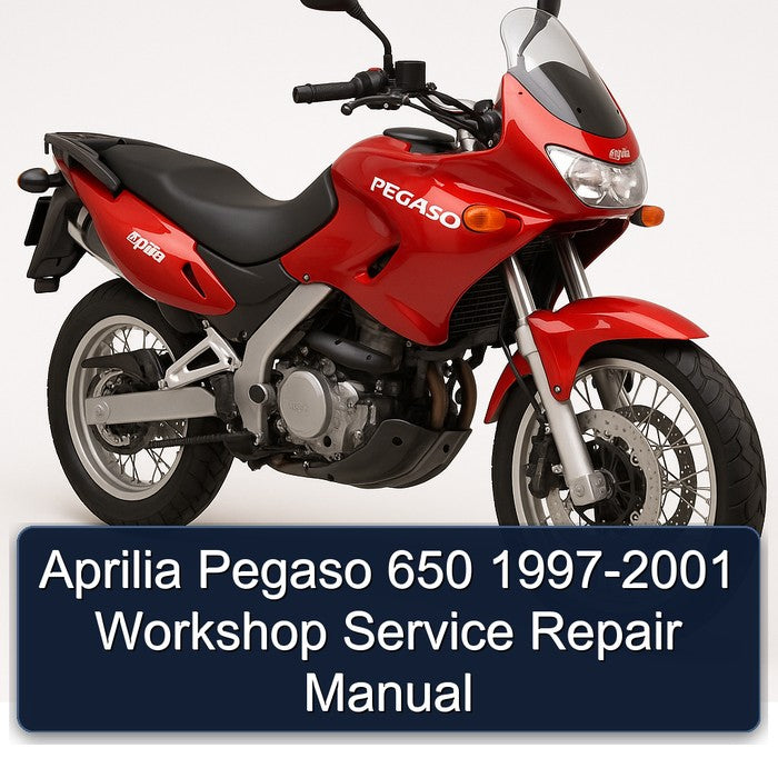 Aprilia Pegaso 650 1997-2001 Workshop Service Repair Manual
