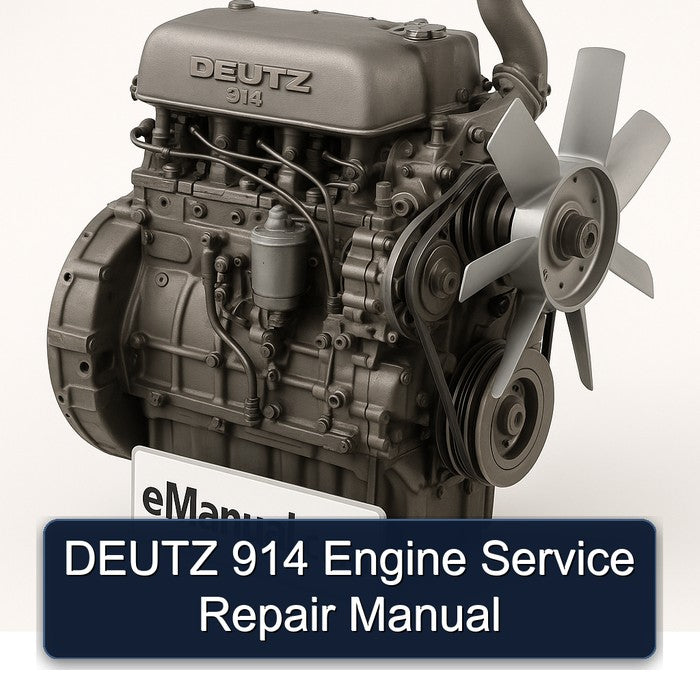 DEUTZ 914 Engine Service Repair Manual