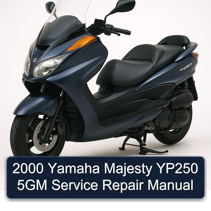 2000 Yamaha Majesty YP250 5GM Service Repair Manual