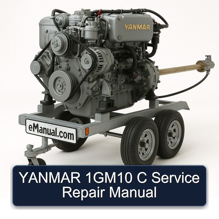 YANMAR 1GM10 C Service Repair Manual