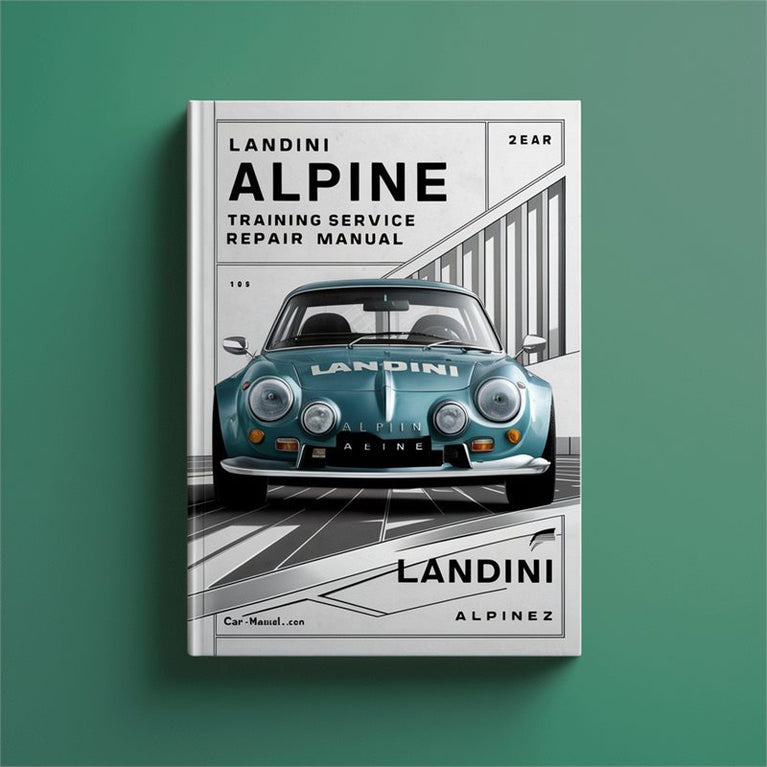 Landini Alpine 65 75 85 training Service Manual PDF