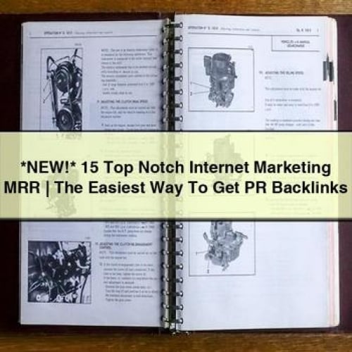 *NEW* 15 Top Notch Internet Marketing MRR | The Easiest Way To Get PR Backlinks