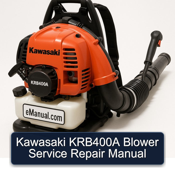 Kawasaki KRB400A Blower Service Repair Manual