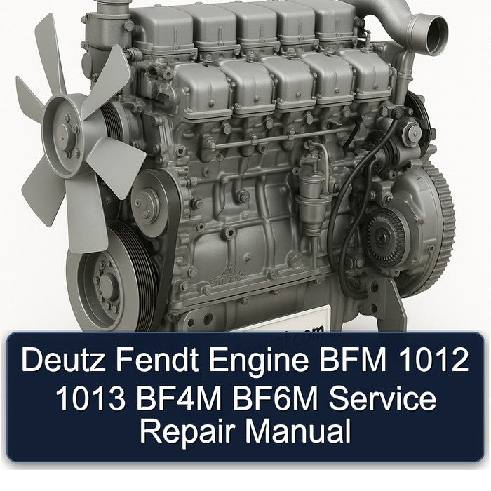 Deutz Fendt Engine BFM 1012 1013 BF4M BF6M Service Repair Manual